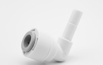 Angle Adapter – Hard Plastic (1/4″ x 1/4″ / 3/8″ x 3/8″ socket/nipple)